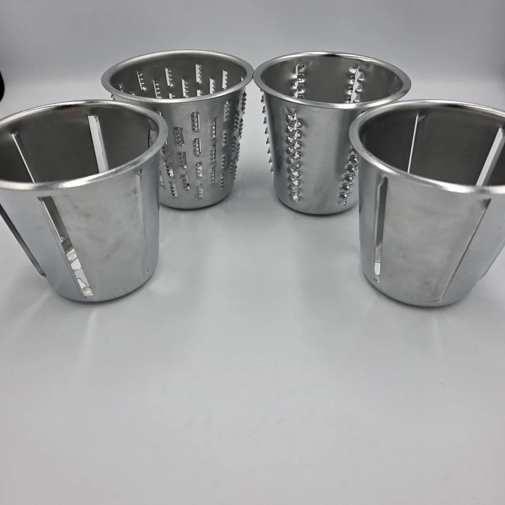 King Kutter Healthy‎ Gourmet Kitchen 4 Replacement Cones Metal Shredder Slicer